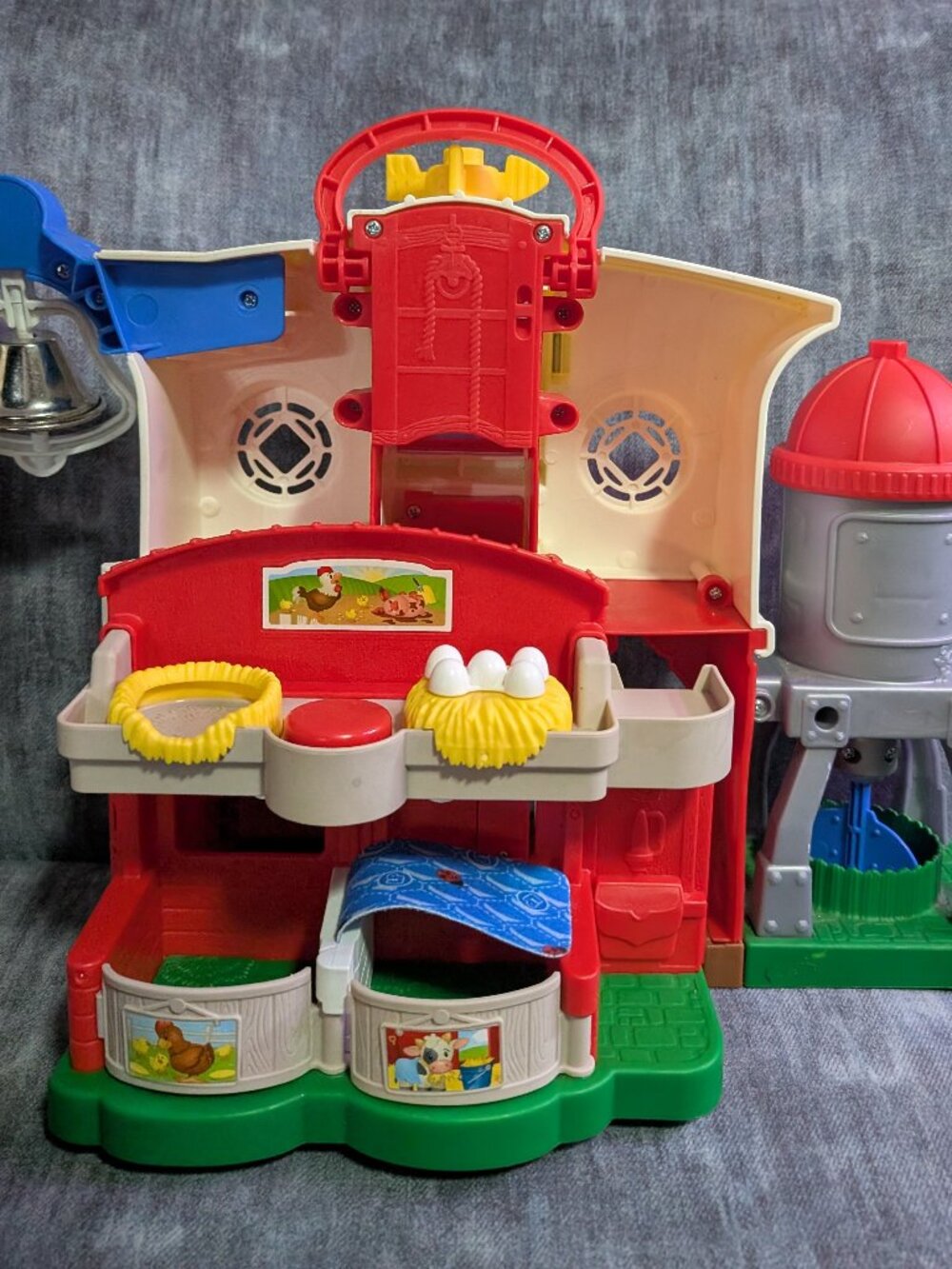 Fisher-Price Little People Caring for Animals Farm Set - barn, girl, 2 animals